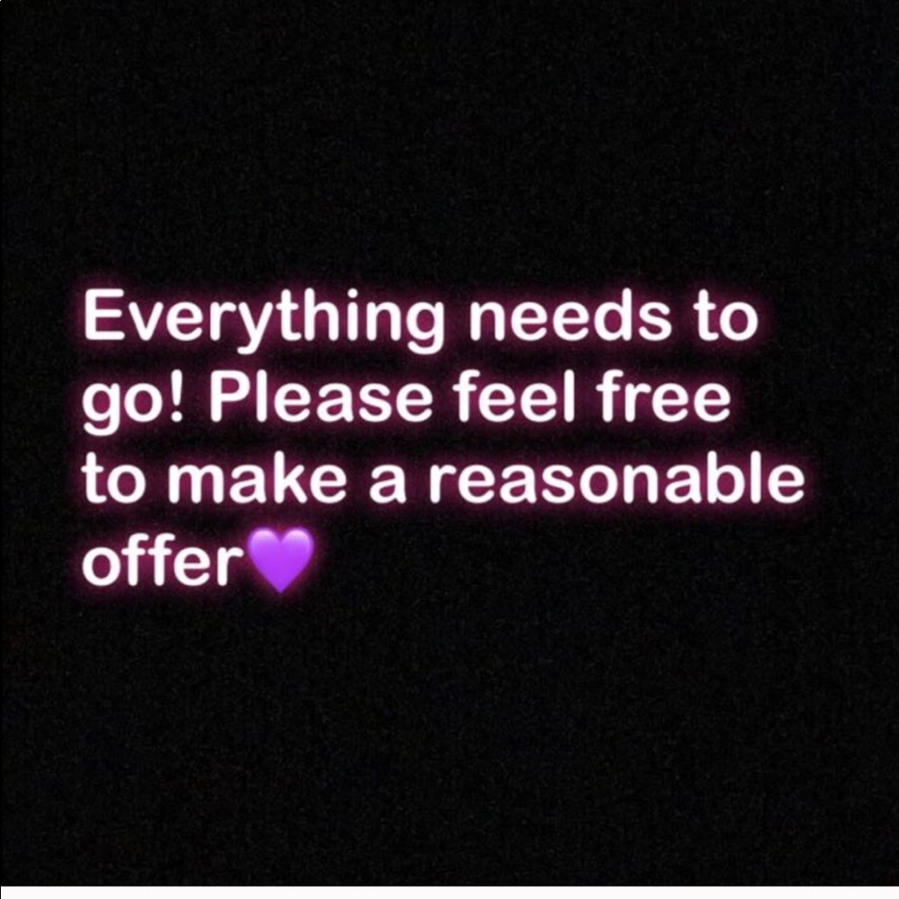 Everything must go!